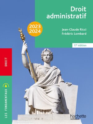 cover image of Fondamentaux --Droit administratif 2023-2024--Ebook epub